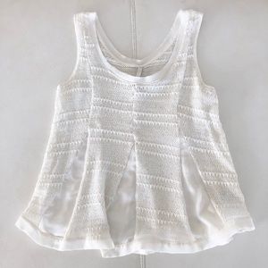 2/$16 Loran Conrad Soft White Tank (SD)